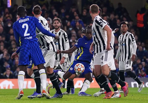 chelsea 4 0 juventus defenders on target again as blues reach last 16 5 talking points