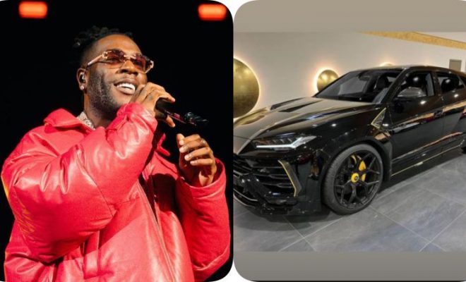 burna boy lamborghini