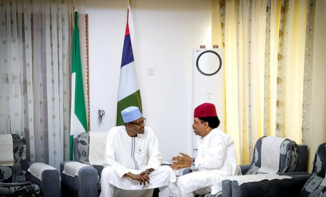 buhari with shehu sani