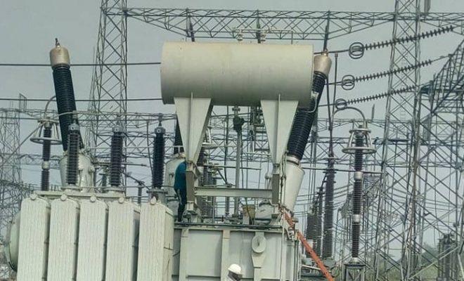 power transmission substation
