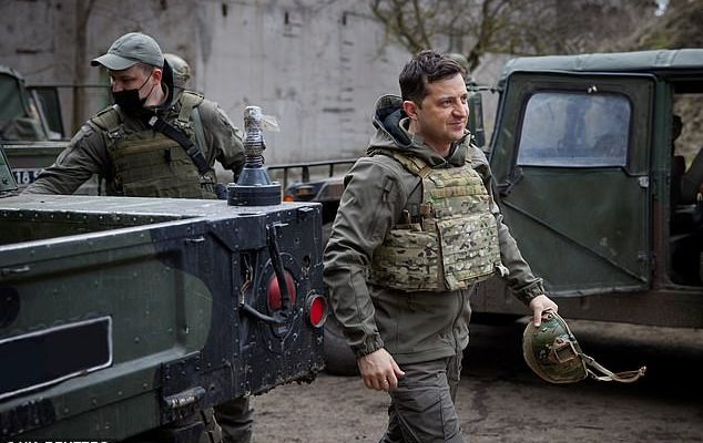 president volodymyr zelensky