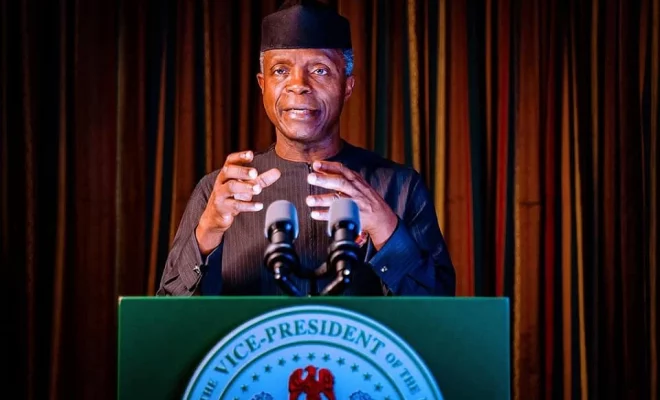 vice president prof yemi osinbajo