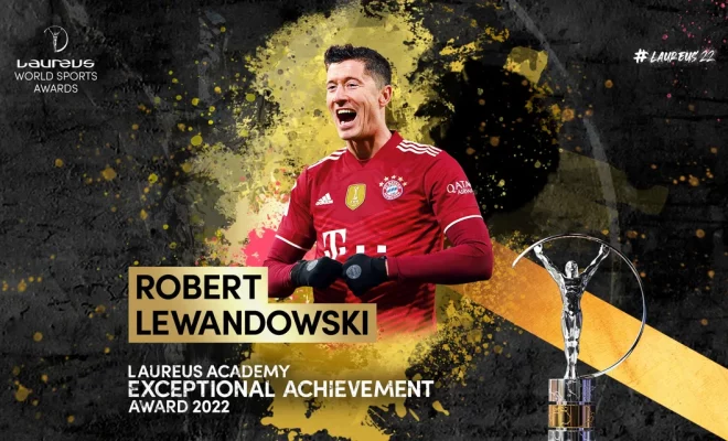 lewansdowski laureus exceptional achievement award