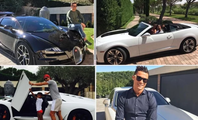 cristiano cr7 ronaldo's car collection