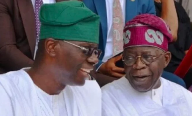 babajide sanwo olu and bola tinubu