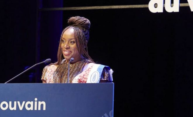 chimamanda adichie award