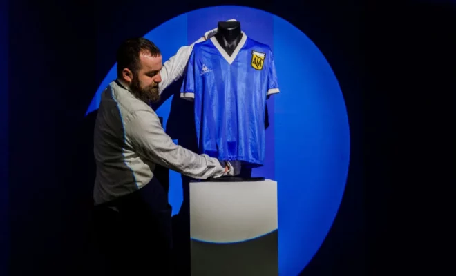 maradona's jersey