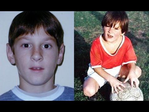 messi as a child