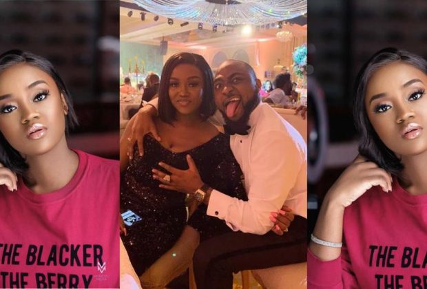 Chioma reacts to Davido’s flattering comment on her post
