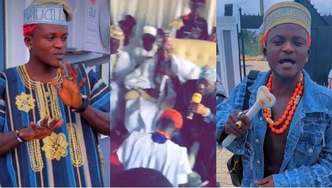 Singer Portable receives chieftaincy title in Ogun