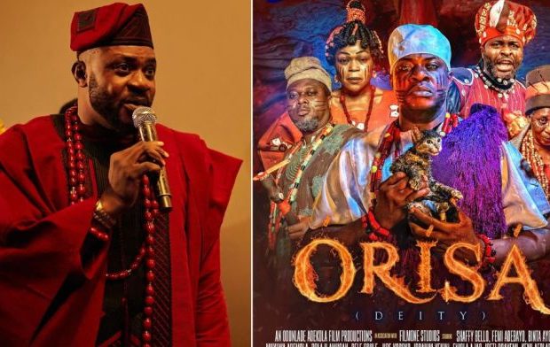 double blessings for odunlade adekola as his movie orisa breaks record