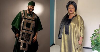 22i am so proud of you22 femi adebayos wife showers praise on her husband for his record breaking movie 22jagun jagun22