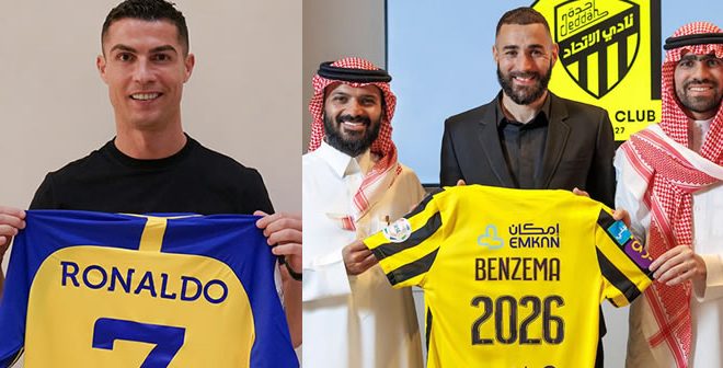 why are high profile footballers going to saudi arabia f