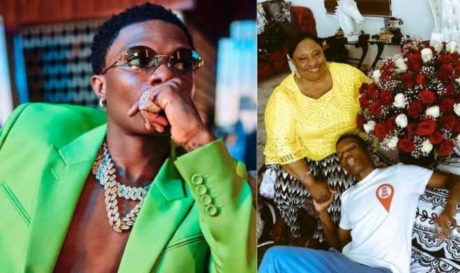 wizkid loses his mother to the cold hands of death