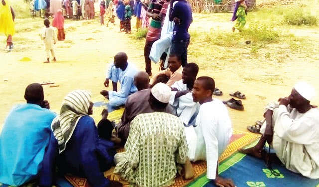 some idps at the camp