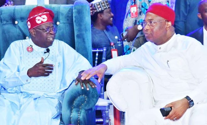 hope uzodimma and bola tinubu
