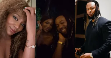 Genevieve Nnaji and Flavour N'abania