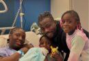 Super Eagles winger Simon and his family