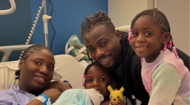 Super Eagles winger Simon and his family