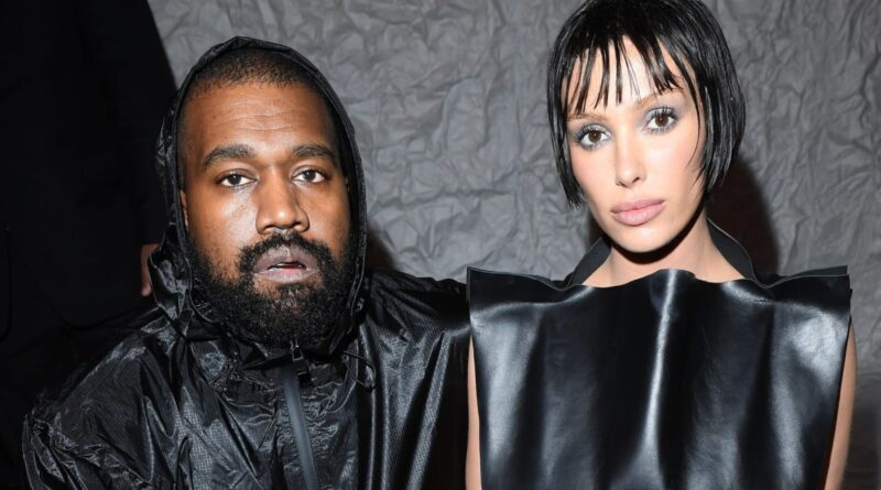 Kanye West and Bianca Censori