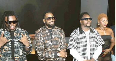 Nasboi, Berry, Tiga and D’Banj
