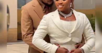Veeke James and husband