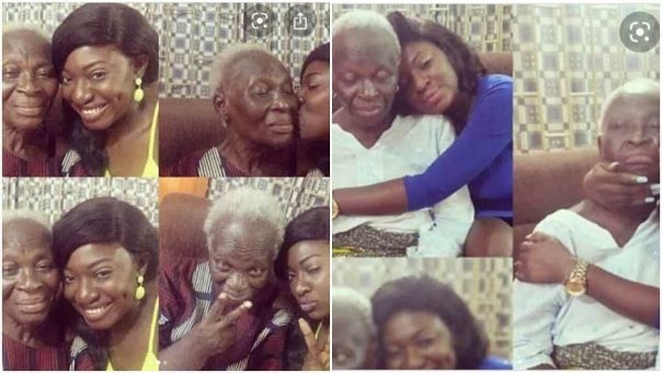 Yvonne Jegede and late Bukkky Ajayi