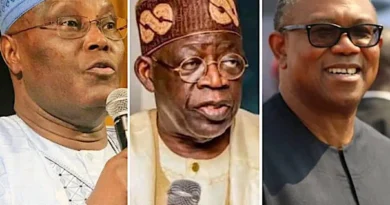 Atiku, Tinubu and Peter Obi