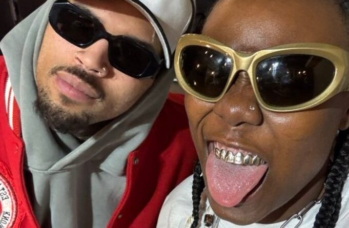 Teni and Chris Brown