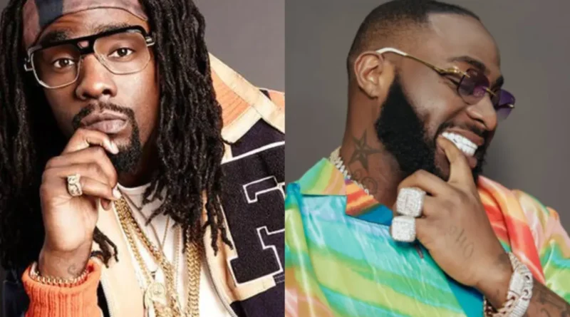 American rapper Wale and Davido