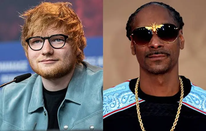 Snoop Dogg and Ed Sheeran