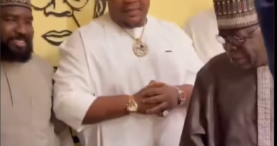 Davido visits Tinubu