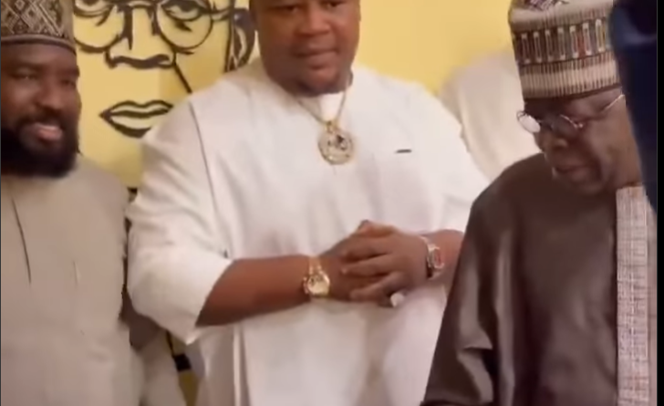 Davido visits Tinubu
