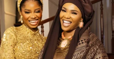 Iyabo Ojo and daughter
