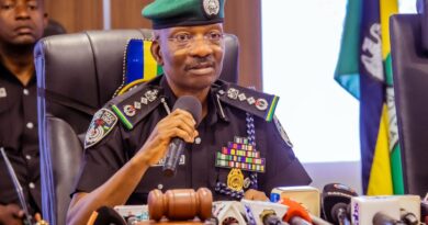 The Inspector-General of Police, IGP Olukayode Adeolu Egbetokun