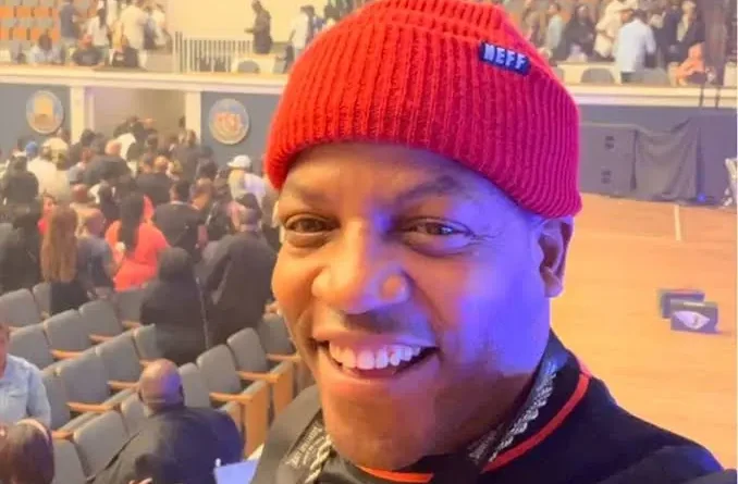 US Comedian Reggie Carroll