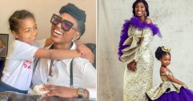 Ufuoma McDermott and Daughter