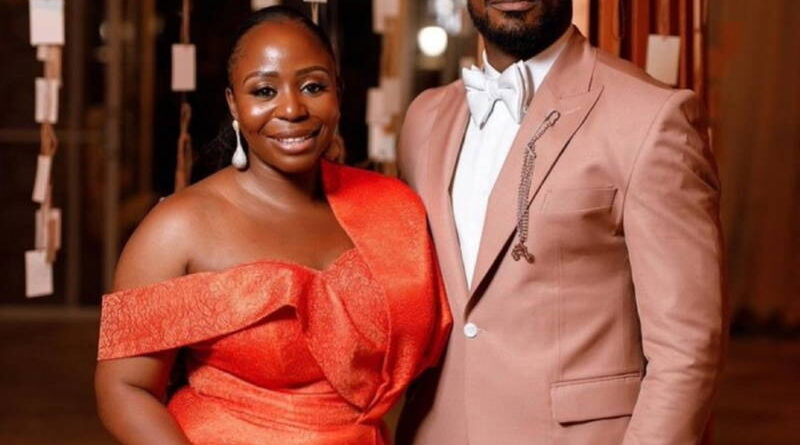 Daniel Etim-Effiong and wife