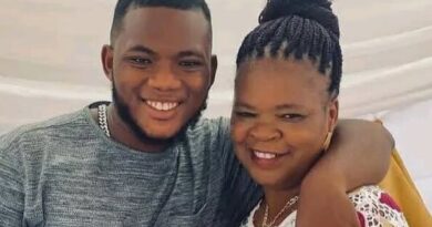 Peju Ogunmola and late son