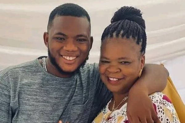 Peju Ogunmola and late son