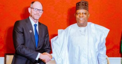 The CEO of the Bill & Melinda Gates Foundation, Mark Suzman and Shettima