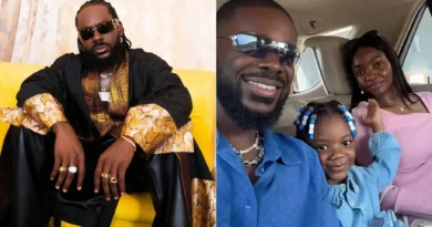 Adekunle Gold and family