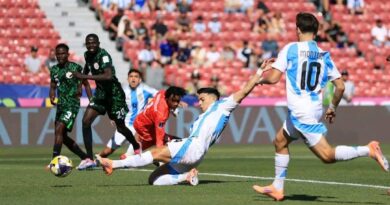 Argentina Eliminates Nigeria