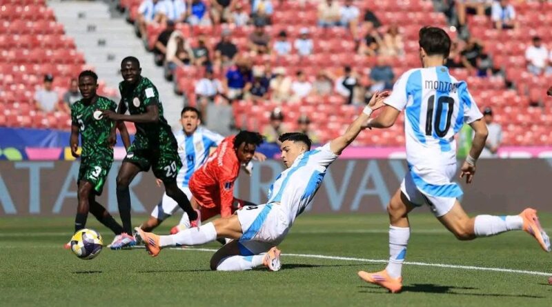 Argentina Eliminates Nigeria