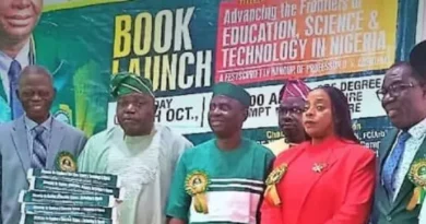 Ekiti varsity honours pioneer VC