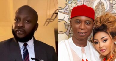 I Go Save, Regina Daniels and hubby