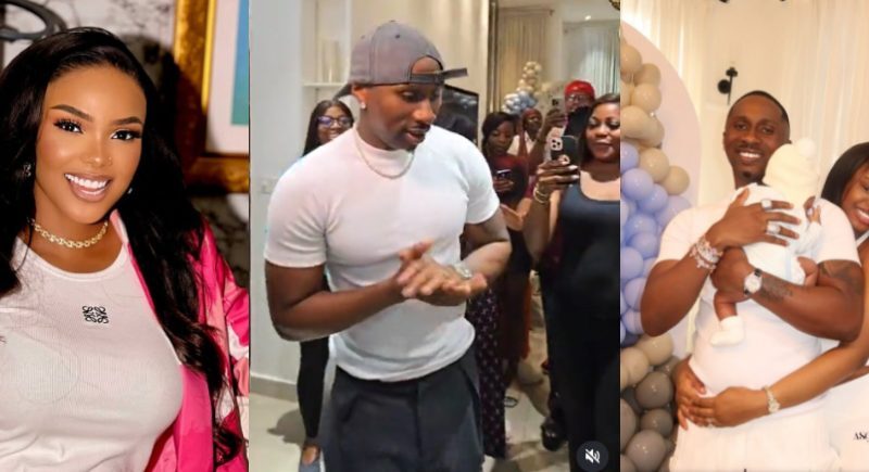 Iyabo Oji, Priscilla, Juma Jux and baby