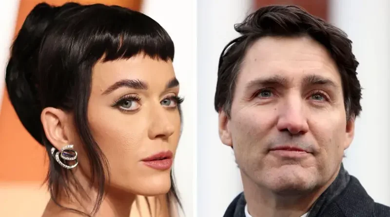 Katy Perry and Justin Trudeau