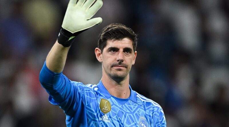 Real Madrid goalkeeper Thibaut Courtois