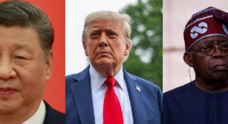 China, Trump, Tinubu